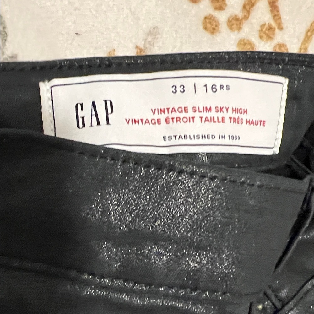 GAP Women's Black Cigarette Jeans - Picture 3 of 5